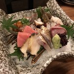 魚菜屋 常峰 - お造り盛り合わせ