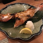 魚菜屋 常峰 - キンキ焼き