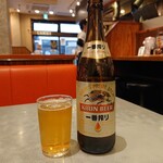 らあめん花月嵐 - 瓶ビール(600円)