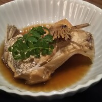 徳うち山 - 鯛の粗煮
