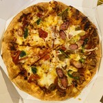 Pizza Hut - ハーフ＆ハーフ マルゲリータとミックス 1080円
                        2021年3月24日夜