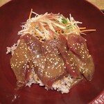 Ootoya - ごま味噌だれの鰹ハリハリ野菜丼