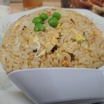 中華料理絋月 - エビチャーハンのアップ