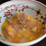 とん唐てん - 梅がゆ親子丼