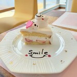 Cafe smile - ストロベリーショートケーキ
