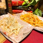 French cuisine fries <double cheese>