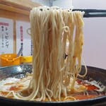 節極 - 白豚骨720円に旨辛ラー油50円→激辛ver麺アップ