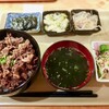 Kuishimbomamaya - 焼肉丼御膳（1100円）