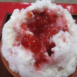 Saruya - 氷室の氷　自家製イチゴみるく