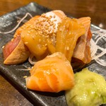 立呑み 魚椿 - 限定 漬けのドカ盛り 390円﻿