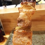 焼き鳥 ばかちん - 安定の美味さ豚バラ
