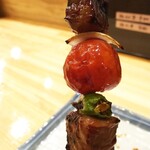 焼き鳥 ばかちん - めちゃくちゃ美味い和牛サガリ串