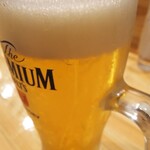 焼き鳥 ばかちん - beer