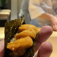 恵比寿 鮨 栞庵 やましろ - 根室産ウニ