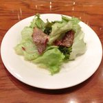 ビストロ ヴォージュ - 【'12/09/15撮影】本日のランチ 1000円 のサラダ