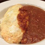 ビストロ ヴォージュ - 【'12/09/15撮影】本日のランチ 1000円 のビーフと木ノ子のオムレツカレー