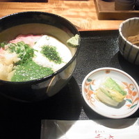 季の庭 神田店 - 限定20食　ねぎとろ三色丼