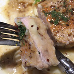 Les Jardin des dodine - 豚肉ロースト→リフト