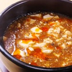 石锅麻婆豆腐 (麻婆豆腐)