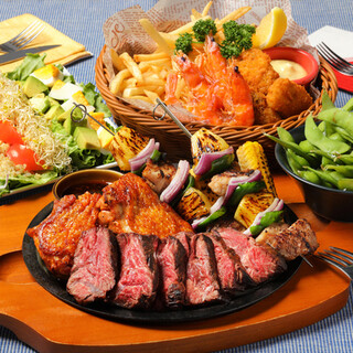 お料理のみ 夏のディナーはハワイアンbbqセット Aloha Table 大崎 アロハテーブル 大崎 ダイニングバー 食べログ