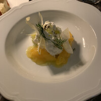 Rossi - 本マグロとクレソン 西洋山英のクルード