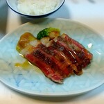 松栄第二別館 - 「「サーロインステーキ」も付いてた(*^^*)」令和三年 桜満開候