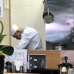 新華園 - だいぶ曲がってきた^ ^；