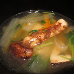 神保町 傳 - 鱧と松茸のお椀