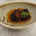 仙石高原大箱根一の湯 - 茄子の挽肉巻き