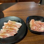 焼肉食べ放題 じゅうじゅう - 追加（豚カルビ・せせり）※いずれも塩