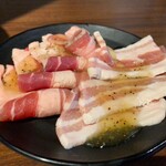 焼肉食べ放題 じゅうじゅう - 追加（牛カルビ・豚カルビ）※いずれも塩