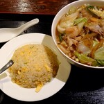 Tairiku Shokudou - 五目湯麺セット950円