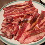 絵のある街 - 中落ち＆大判カルビ＆カルビ各２人前