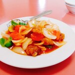 中国料理四川亭 - 酢豚大