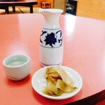 中国料理四川亭 - 熱燗､ザーサイ
