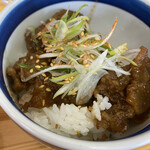 手もみ中華そば 髙はし - 鶏かす丼