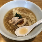 一本気 - あっさり鶏ガラ鶏そば(醤油)700円