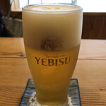 一東菴 - エビス（生中）税込715円