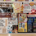 恵美須商店 - メニュー