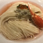 鴨出汁中華蕎麦 麺屋yoshiki - 蟹出汁淡麗細つけ麺