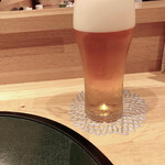 和食 なり - 良い泡のビール