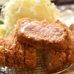 とんかつ いわい - 【8食限定】特選厚切りロースかつ定食（240g）