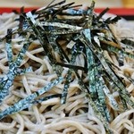 丸川屋 - 「ざるそば（大盛り）」アップです(9/16UP)