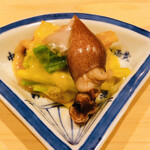 はらまさ - ホタルイカ、赤貝、ウド