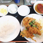 大洋軒 - 鶏のからあげ定食①