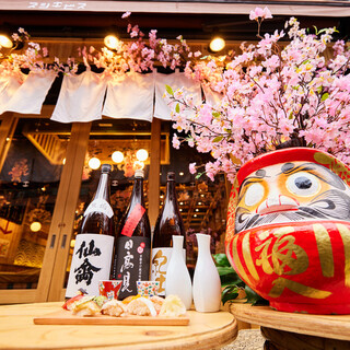 A fulfilling drink! We also have a wide selection of Japanese sake♪