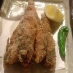 和酒bar uonoya - オニギス唐揚げ