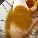 麺恋処 き楽 - ◯得中華そば・中盛　スープアップ