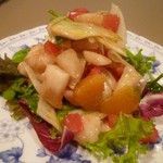 リゴレット - 桃とウイキョウのサラダ
