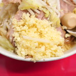 ラーメン二郎 - ニンニク多め